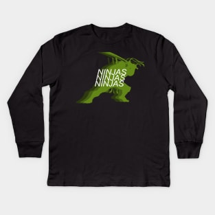 NINJAS Kids Long Sleeve T-Shirt